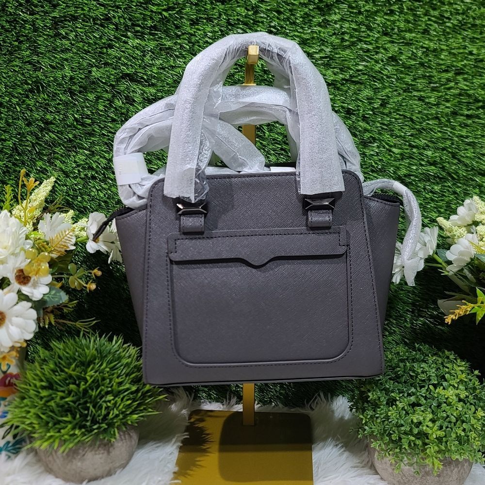 Rebecca Minkoff Micro Avery Tote Bag - Graphite Color NWT